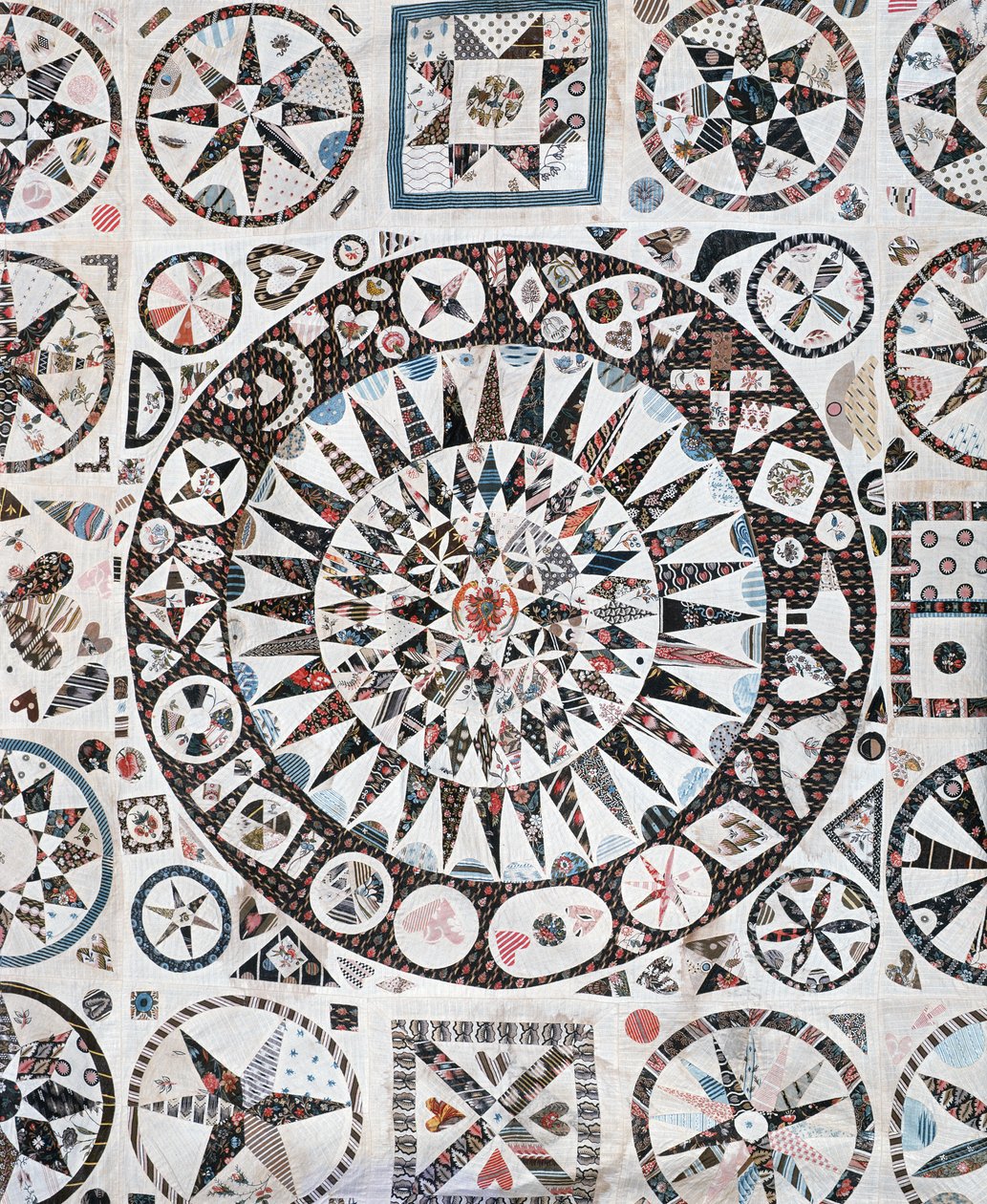 Cubrecama de patchwork, Irlanda de School English