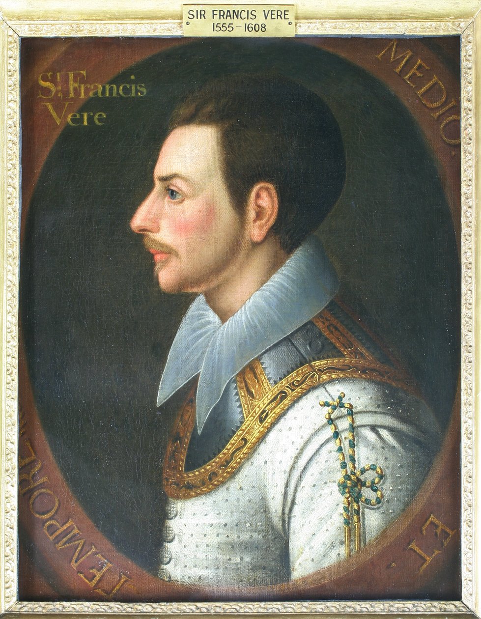 Retrato de Sir Francis Vere de School English