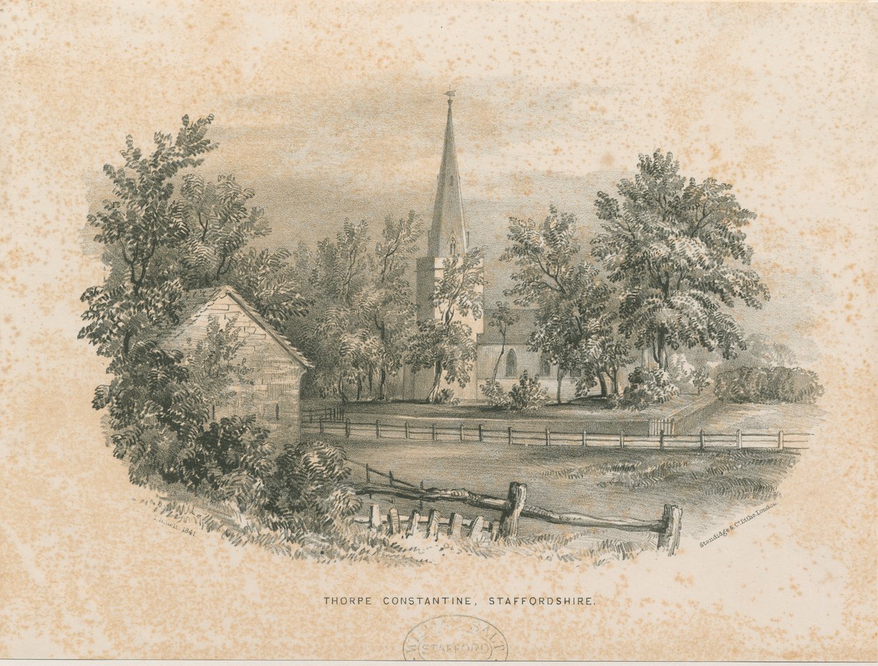 Iglesia de Thorpe Constantine de School English