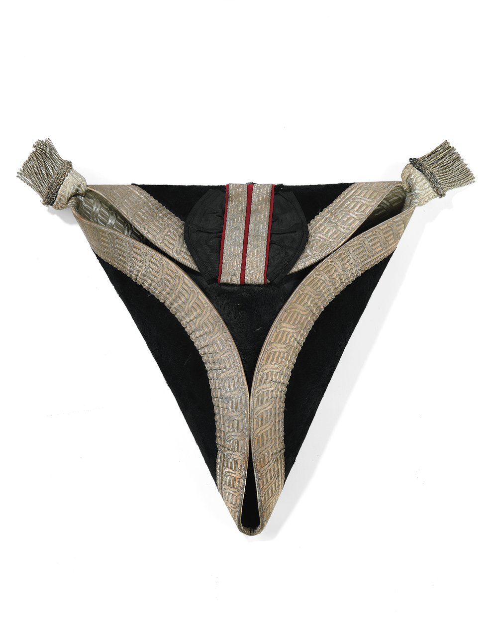 Sombrero de tres picos, de los uniformes de la casa Spencer, finales del siglo XIX - principios del siglo XX de School English