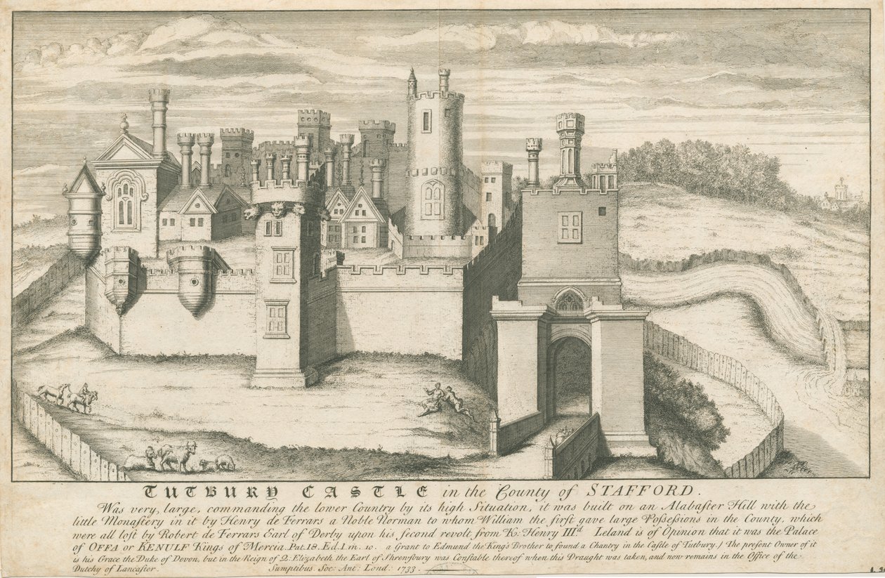 Castillo de Tutbury de School English