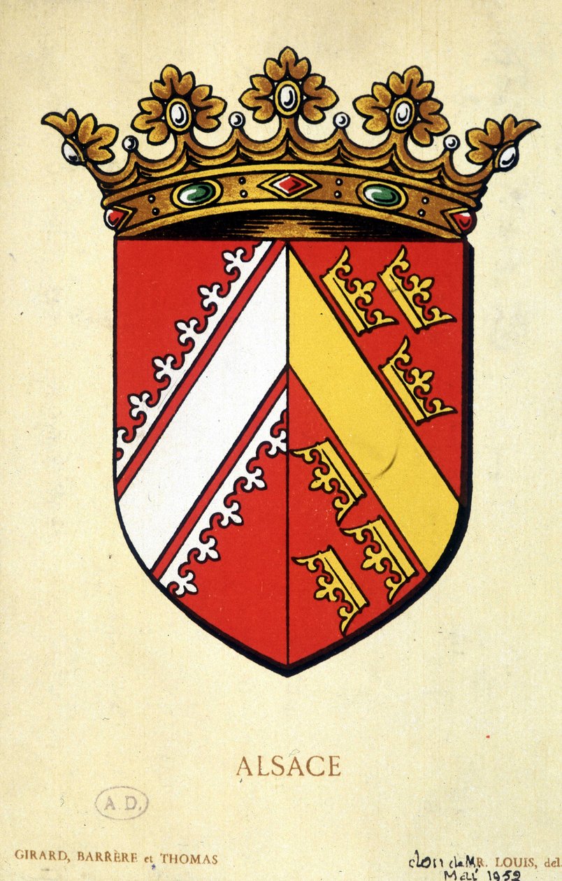 Escudo de Alsacia de School French