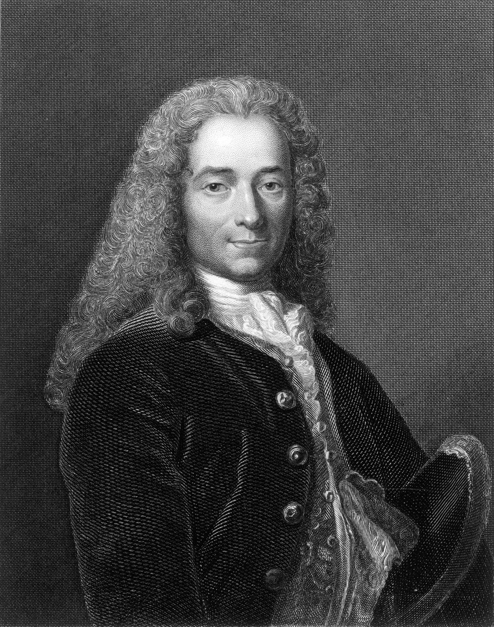 François Marie Arouet alias Voltaire (grabado) de School French