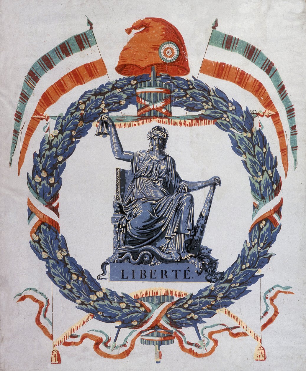 Libertad: Alegoría de la Revolución y la República de School French