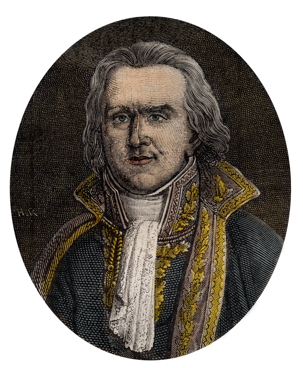 Retrato de Jean Etienne Marie Portalis. Jurista y político francés (1746-1807) de School French