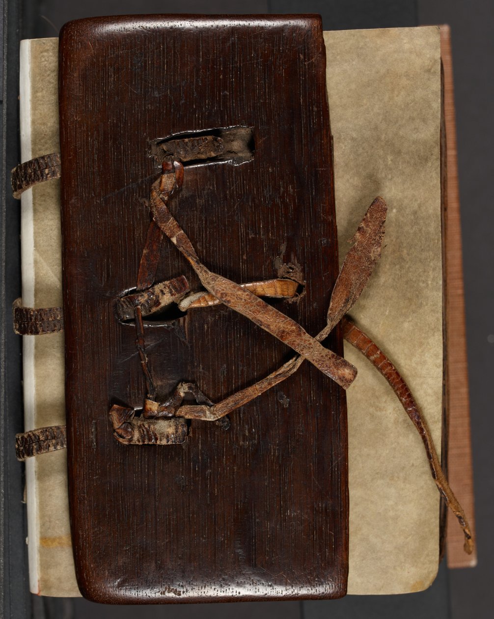 Encuadernación del libro de misal irlandés MS CCC 282 Corpus, c.1120-30 de School Irish