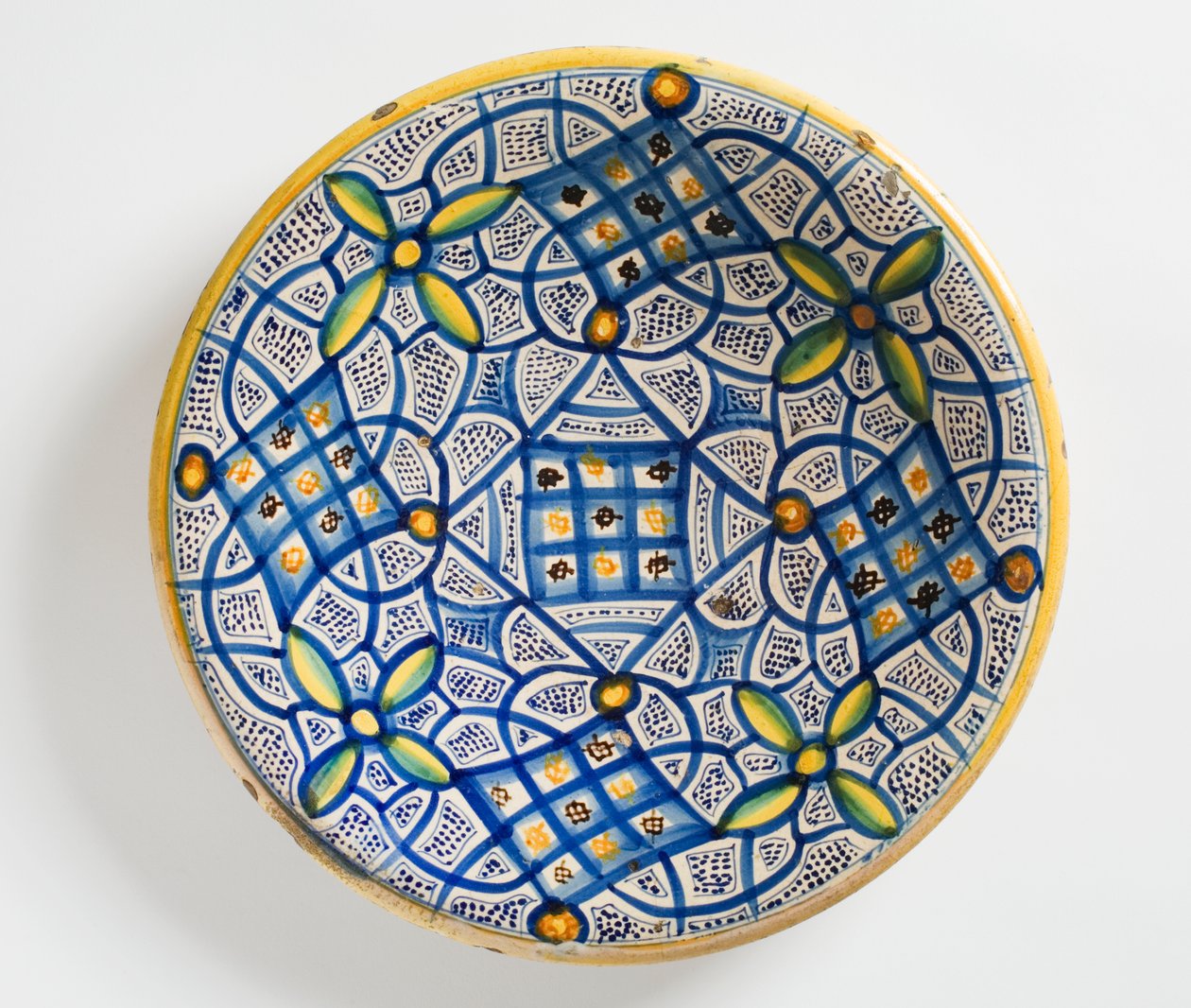 Plato de Maiolica de School Italian