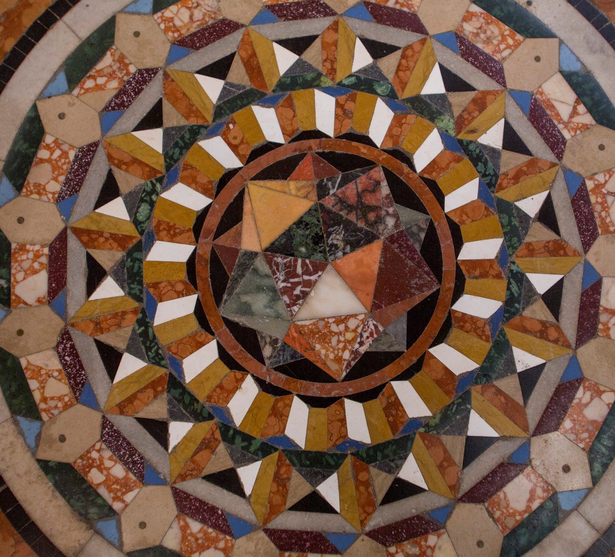 Basílica de San Marcos, iglesia, pavimento (mosaico) de School Italian