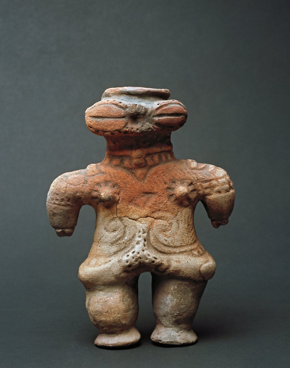 Escultura de terracota dogu de Akita, período Jomon siglo XI-IV a.C. de Japanese School