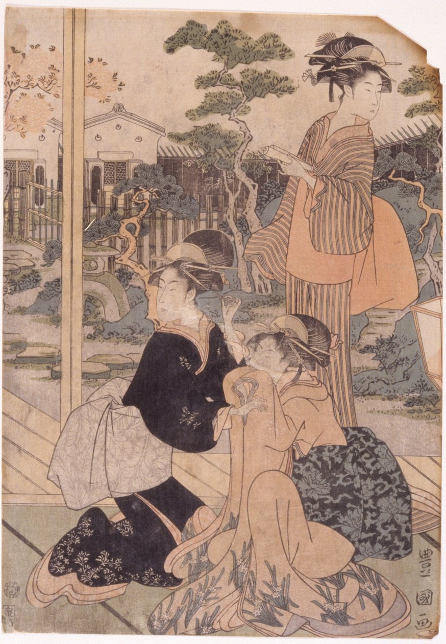 Tres damas japonesas de School Japanese