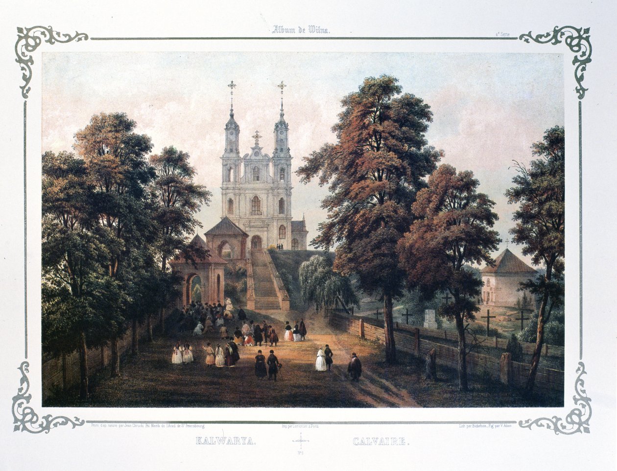 Entornos de Vilna: Iglesia de Kalvarija, de 