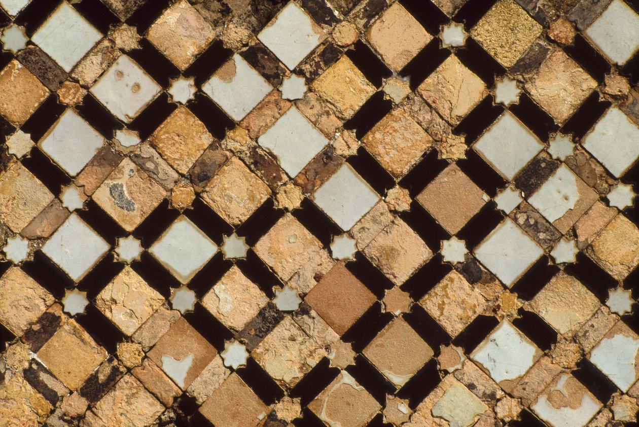 Necrópolis de Chella, detalle de un panel decorativo de School Moroccan