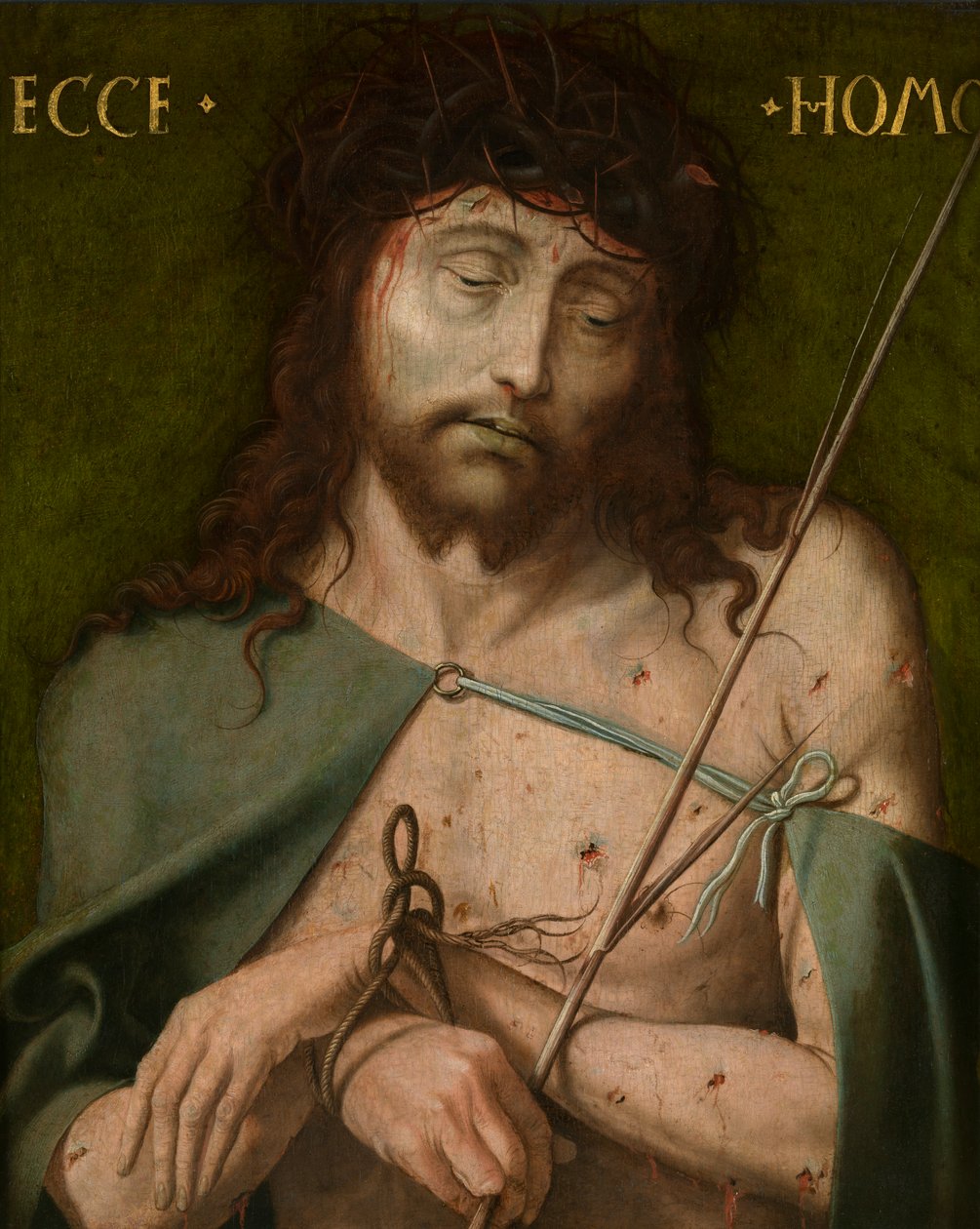 Ecce Homo, primera mitad del siglo XVI (óleo sobre tabla) de School Netherlandish