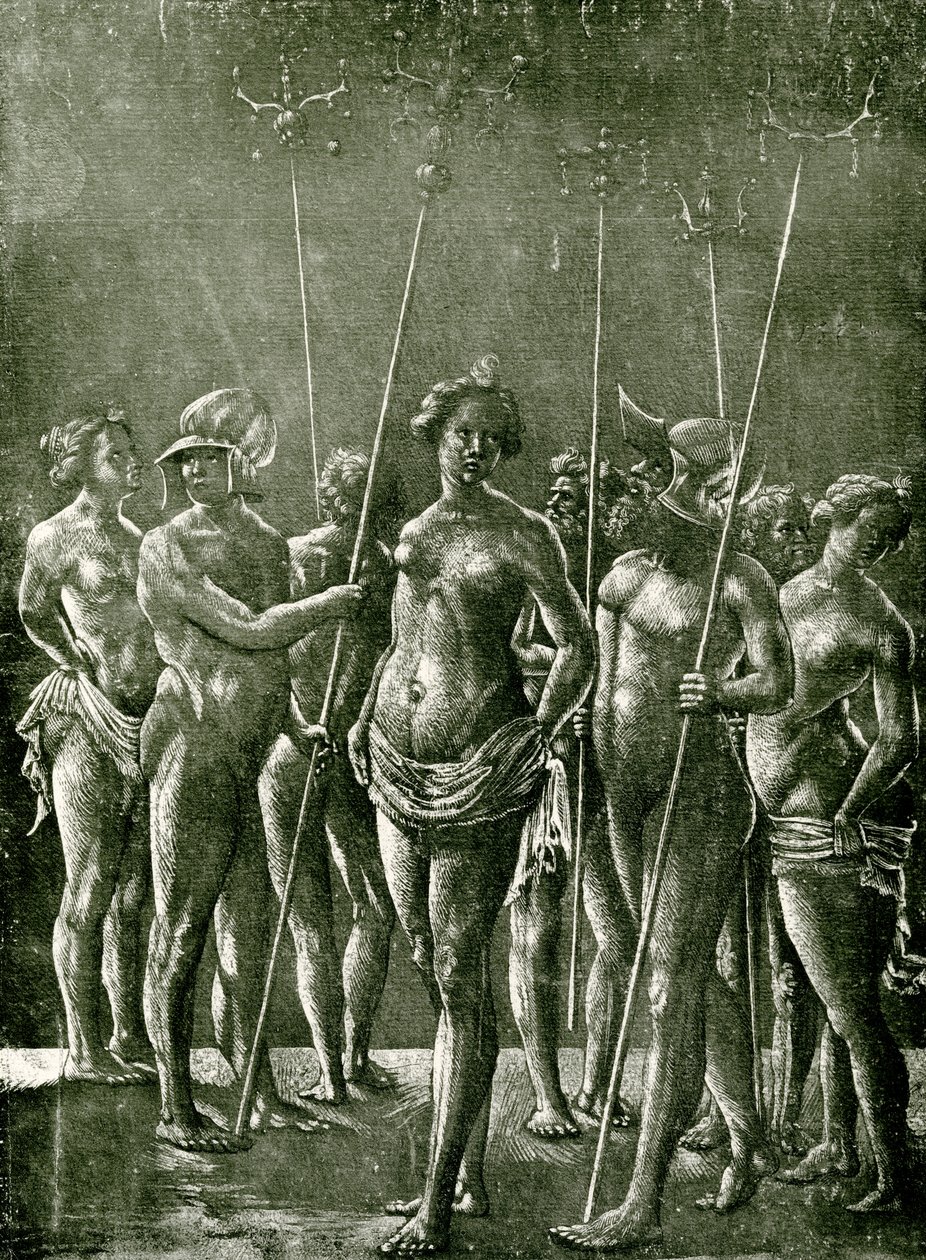 Ilustración desconocida después de un ejemplo italiano de School Netherlandish