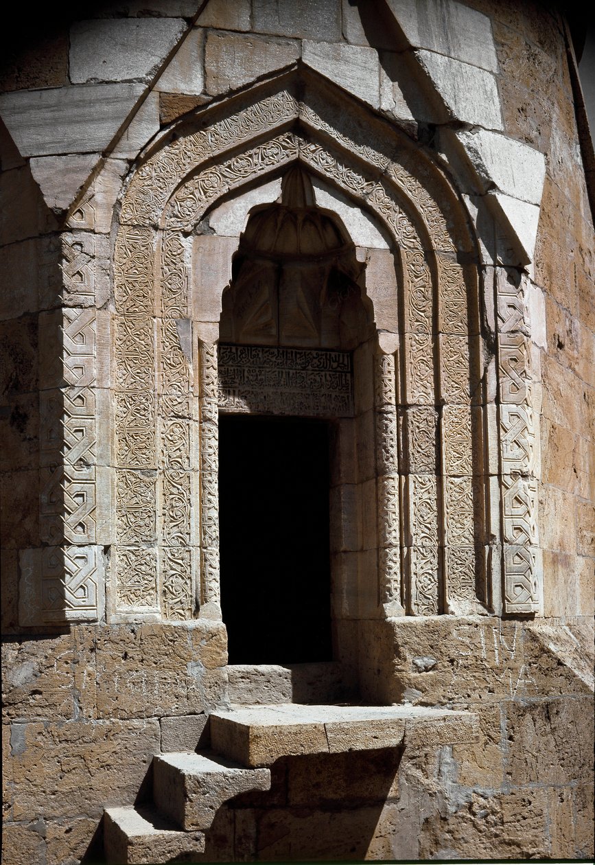 Vista de la tumba de Melik Gazi (siglo XII) de School Ottoman