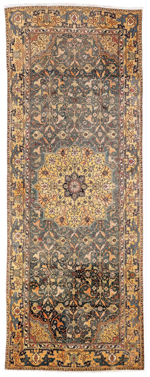 Alfombra de medallón de School Persian