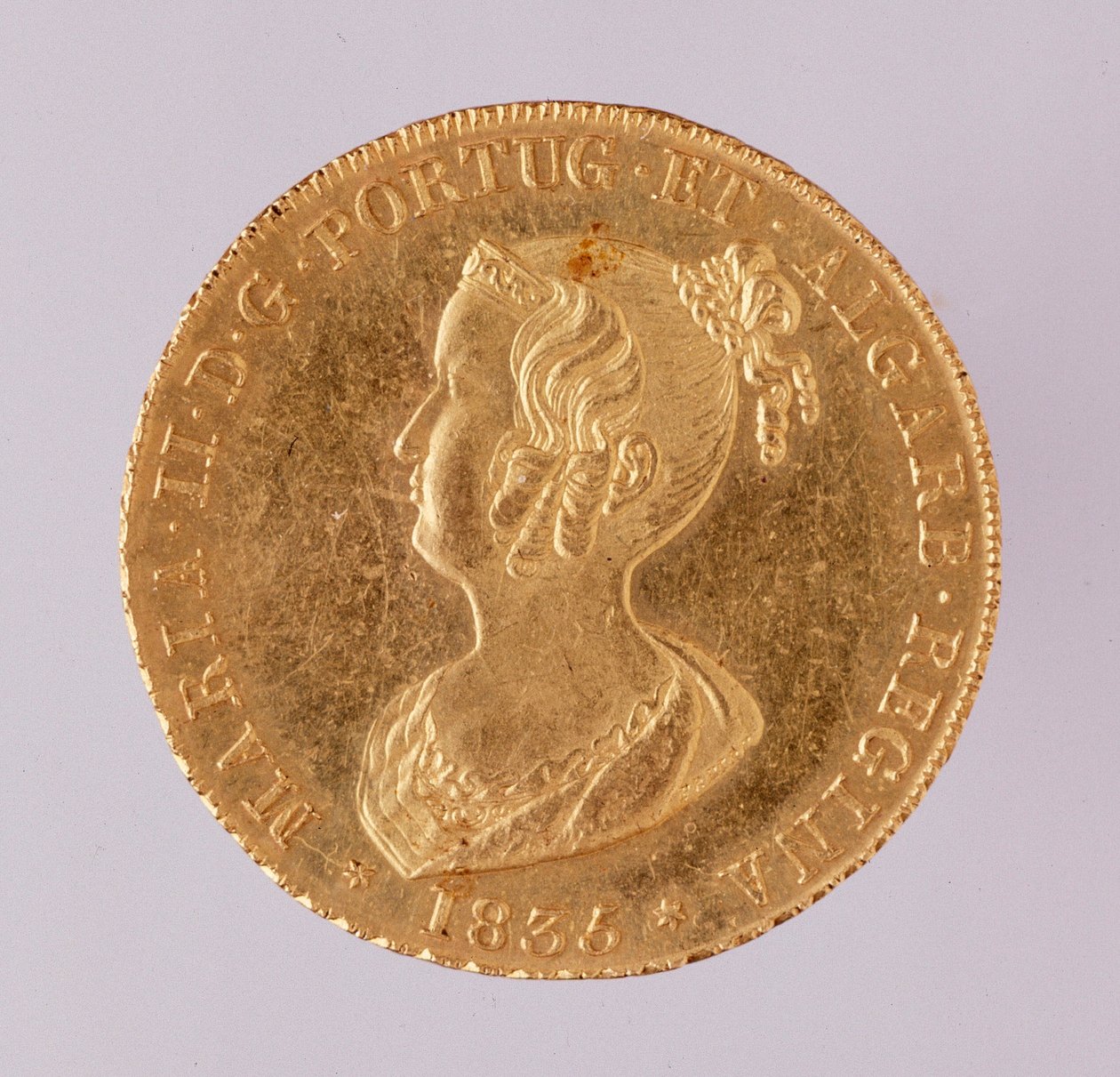 Corona de oro de la reina de Portugal María II (1835) de School Portuguese