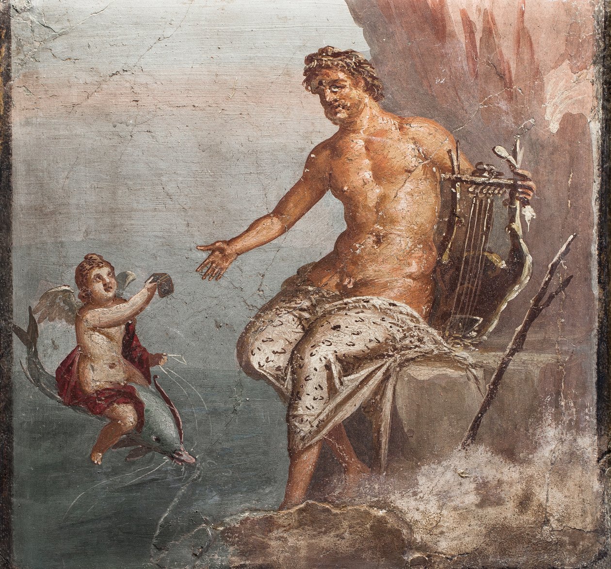 Polifemo y Galatea, Herculano de School Roman
