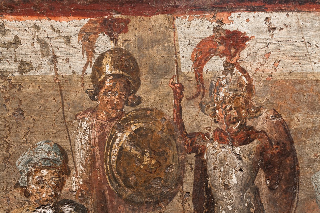 El Juicio de Salomón, Pompeya de School Roman