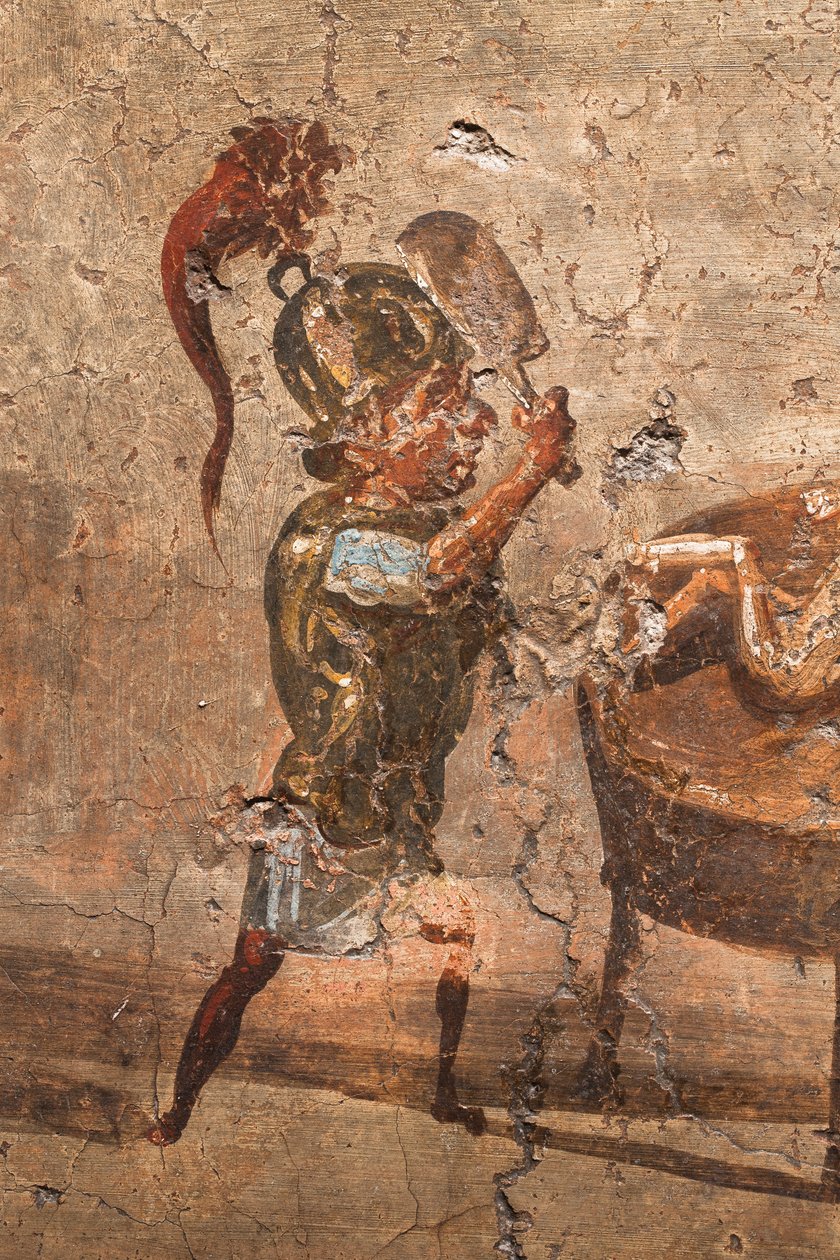 El Juicio de Salomón, Pompeya de School Roman