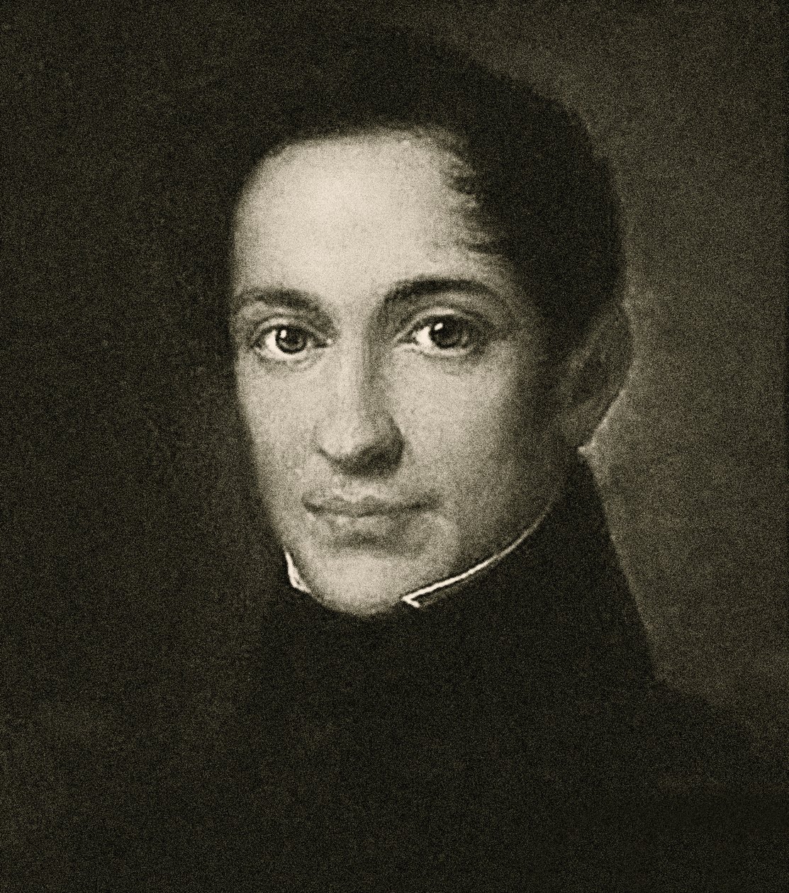 Retrato de Alexander Herzen de School Russian