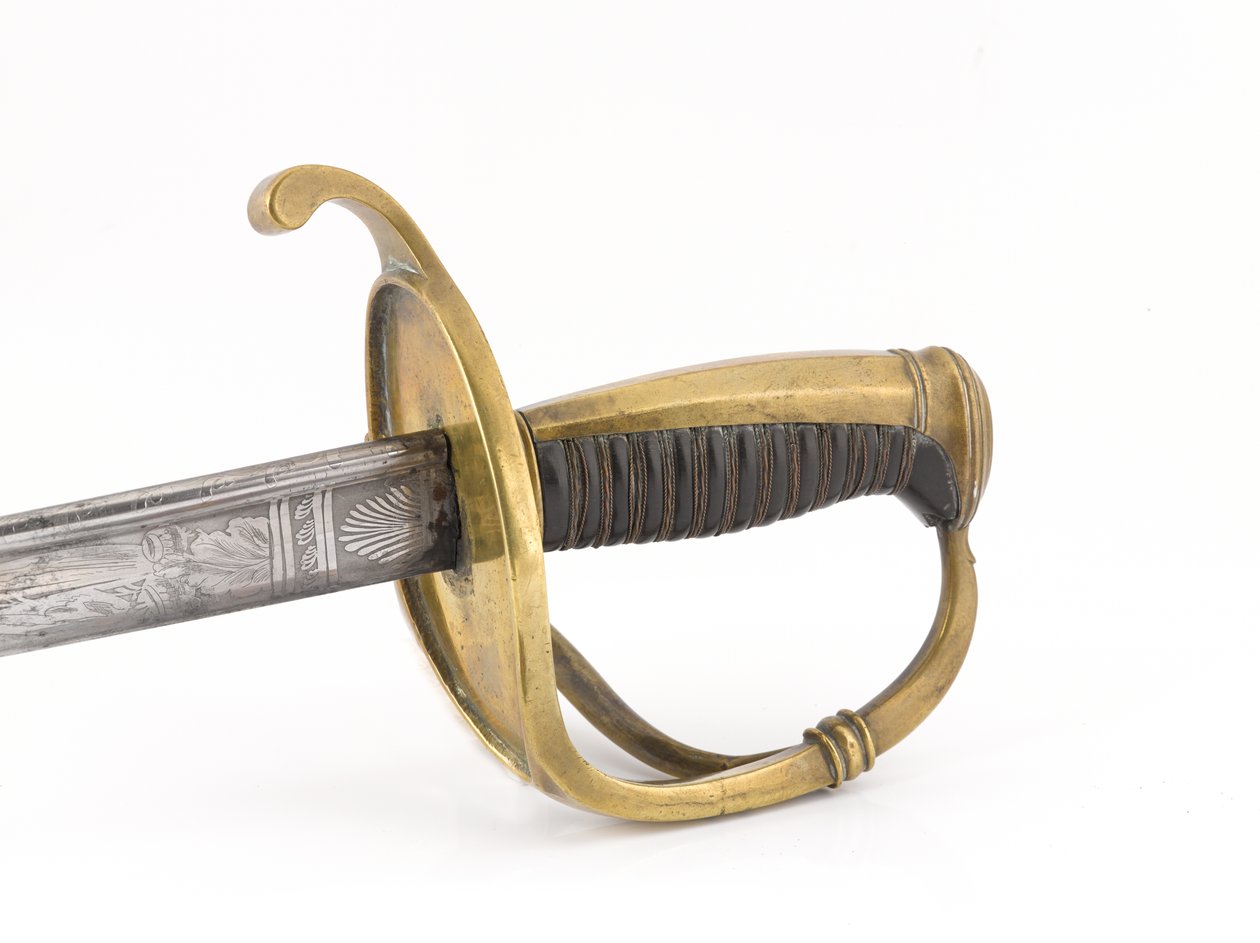 Espada de oficial de húsares rusos, Subayudante General John Alexander Ewart de School Russian