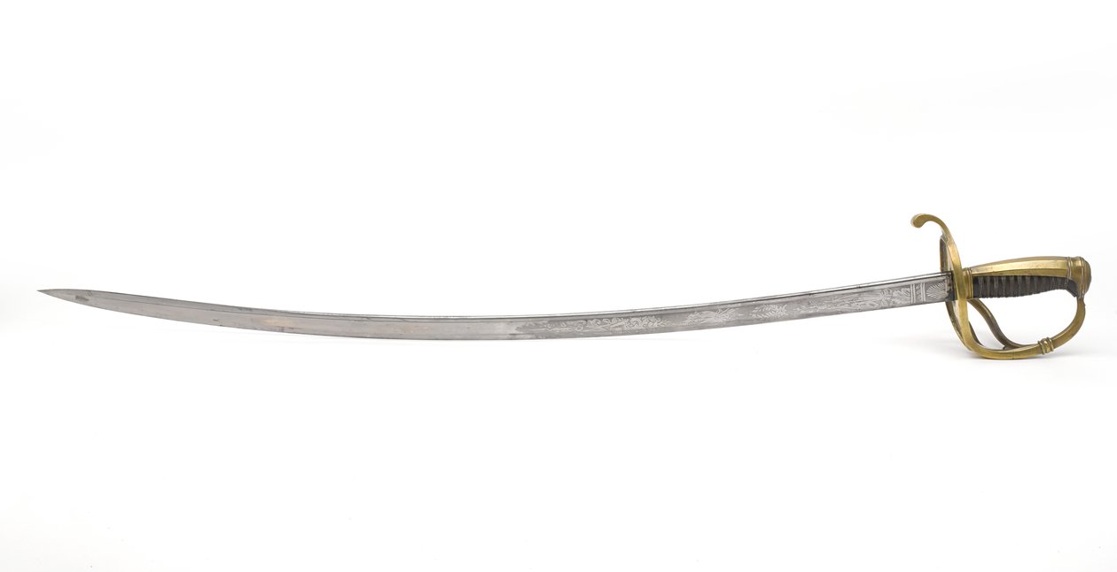 Espada de oficial de húsares rusos, Subayudante General John Alexander Ewart de School Russian