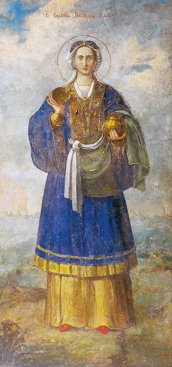 Santa Olga, Princesa de Kiev de School Russian