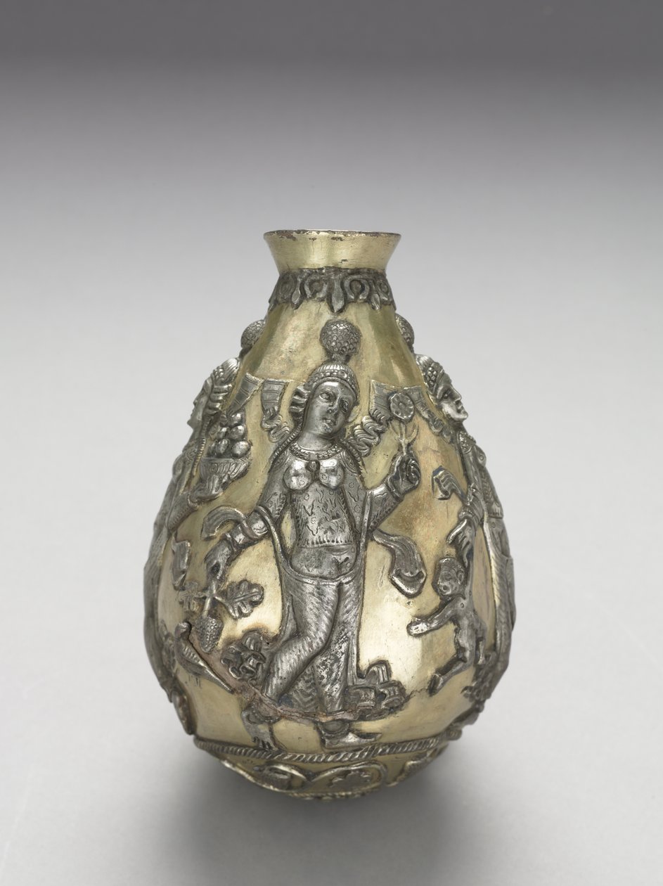 Vasija de Anahita, 300-500 de School Sasanian