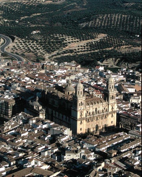 Vista aérea de la Catedral de Jaén de School Spanish