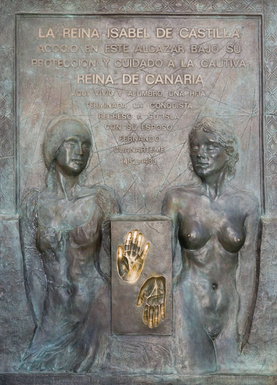 Memorial a Isabel de Castilla en los Jardines del Alcázar de School Spanish