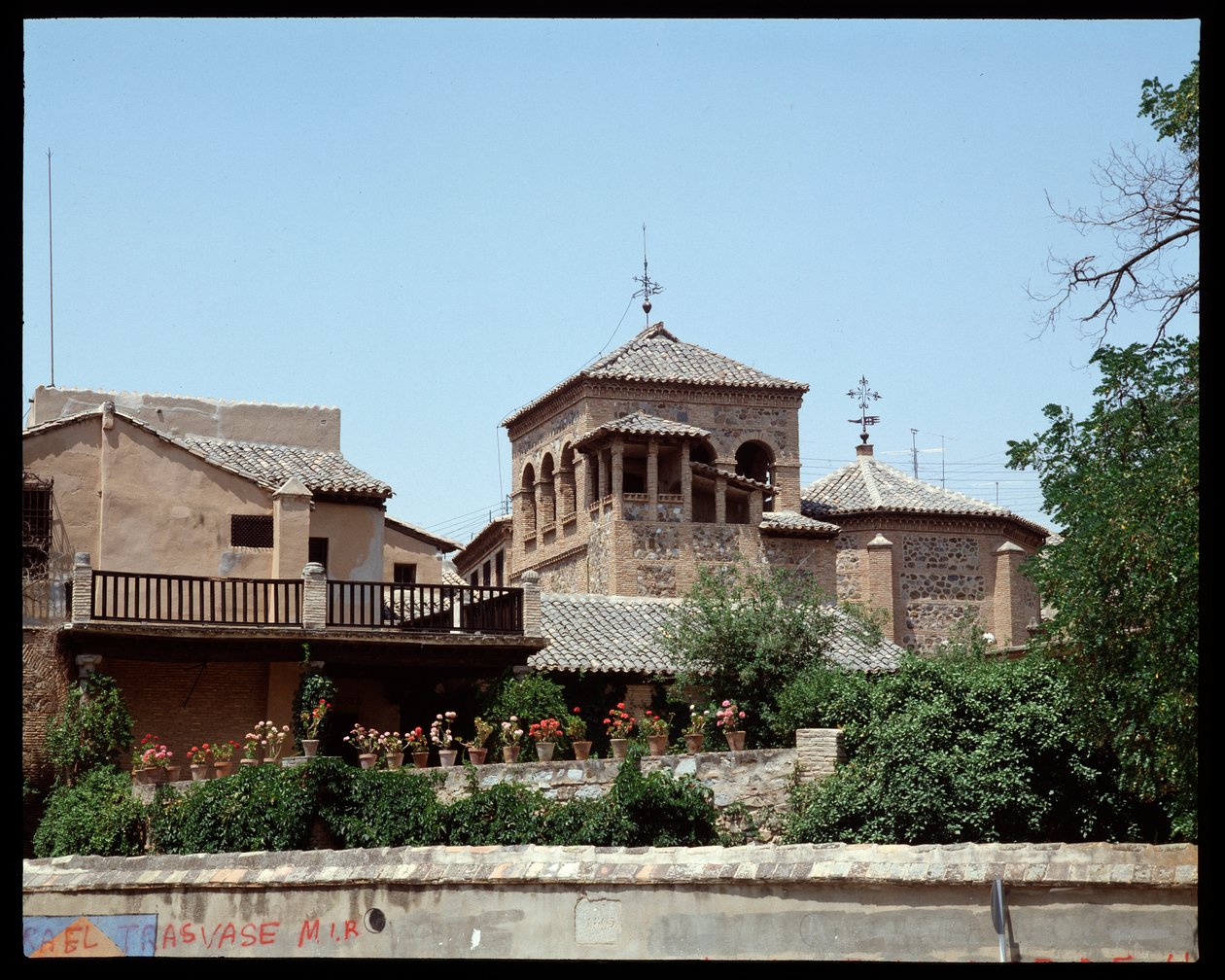 Vista de la casa del pintor Dominikos Theotokopoulos conocido como El Greco de School Spanish
