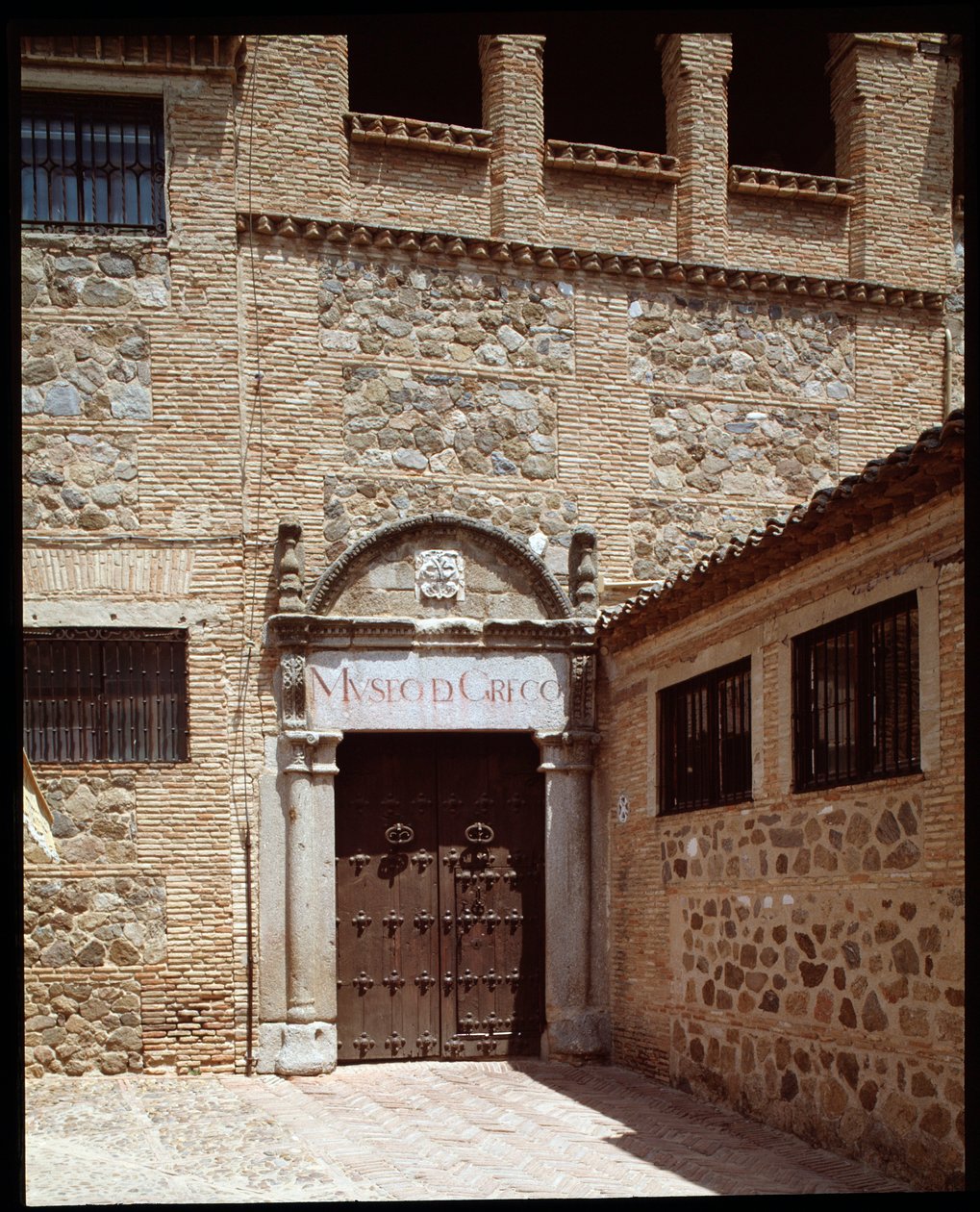 Vista de la casa museo del pintor Dominikos Theotokopoulos conocido como El Greco de School Spanish