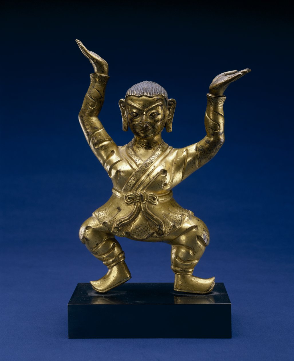 Figura de pie de Mahasiddha de School Tibetan