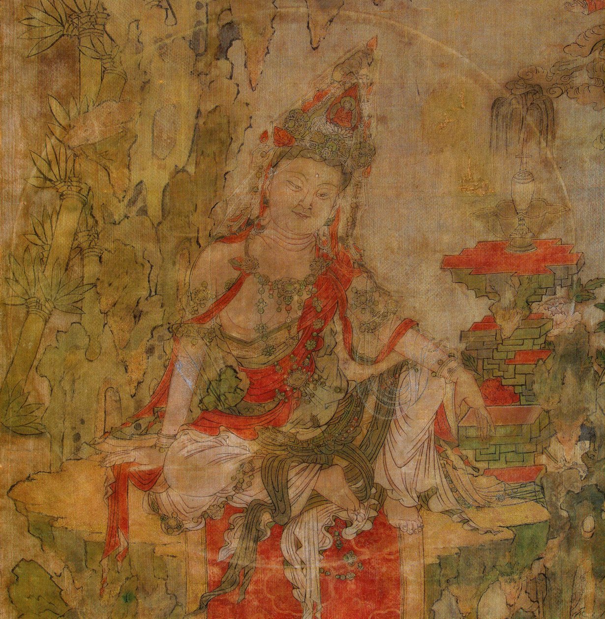 Cultura tibetana: Agua y Luna Kuan-Yin (Guanyin) de School Tibetan