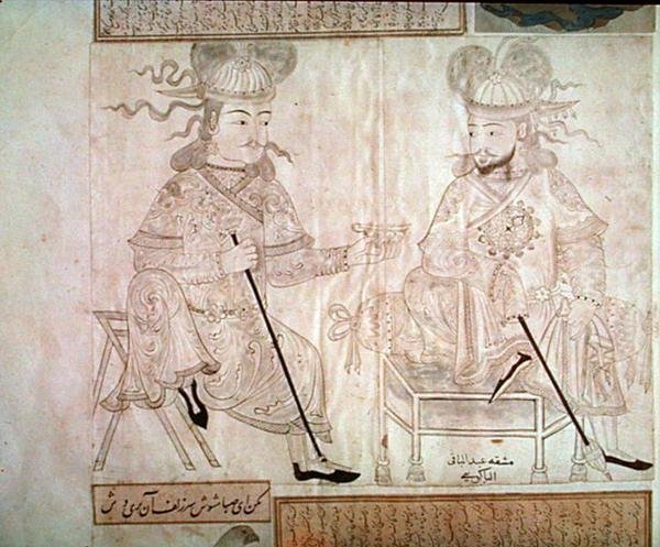 Dos hombres en conversación, del Álbum 2162 de School Turkish