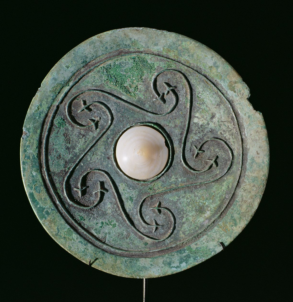 Espejo, Cultura Dongson c.200 a.C.-200 d.C., Vietnam de School Vietnamese