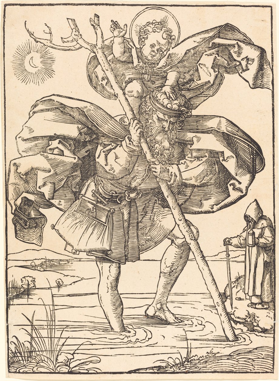 San Cristóbal de School of Albrecht Dürer