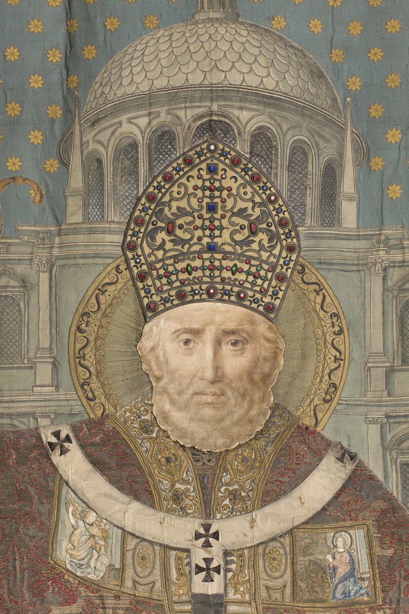 El estandarte de Milán, detalle de Scipione and Posterla Camillo da Delfinone