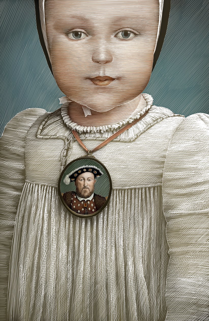 Enrique VIII, 2014 (scratchboard, coloreado digitalmente) de Scott McKowen