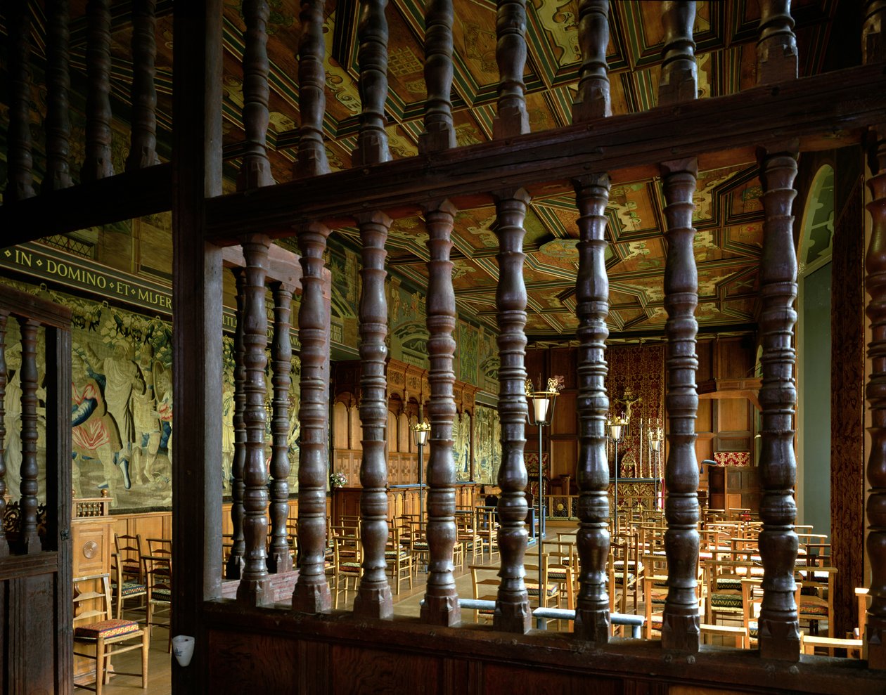 Interior de la Capilla Real de Scottish School