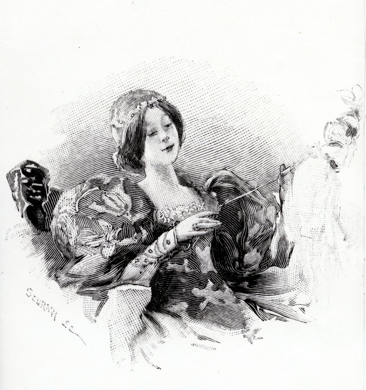 La Bella Durmiente, ilustración de 