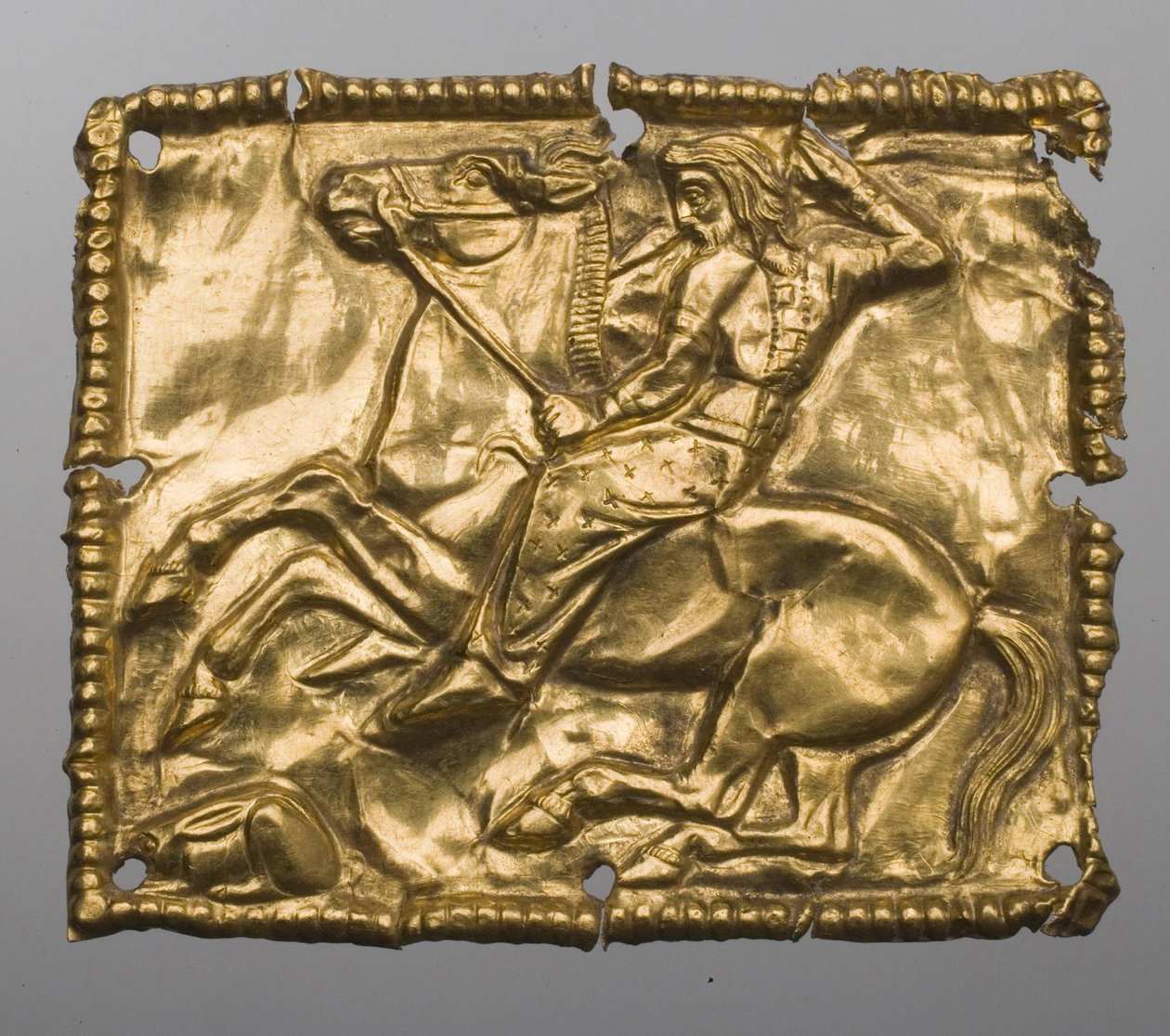 Arte escita: Placa que representa una escena de caza de Scythian
