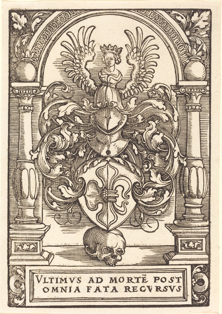 Escudo de armas de Lázaro Spengler de Sebald Beham