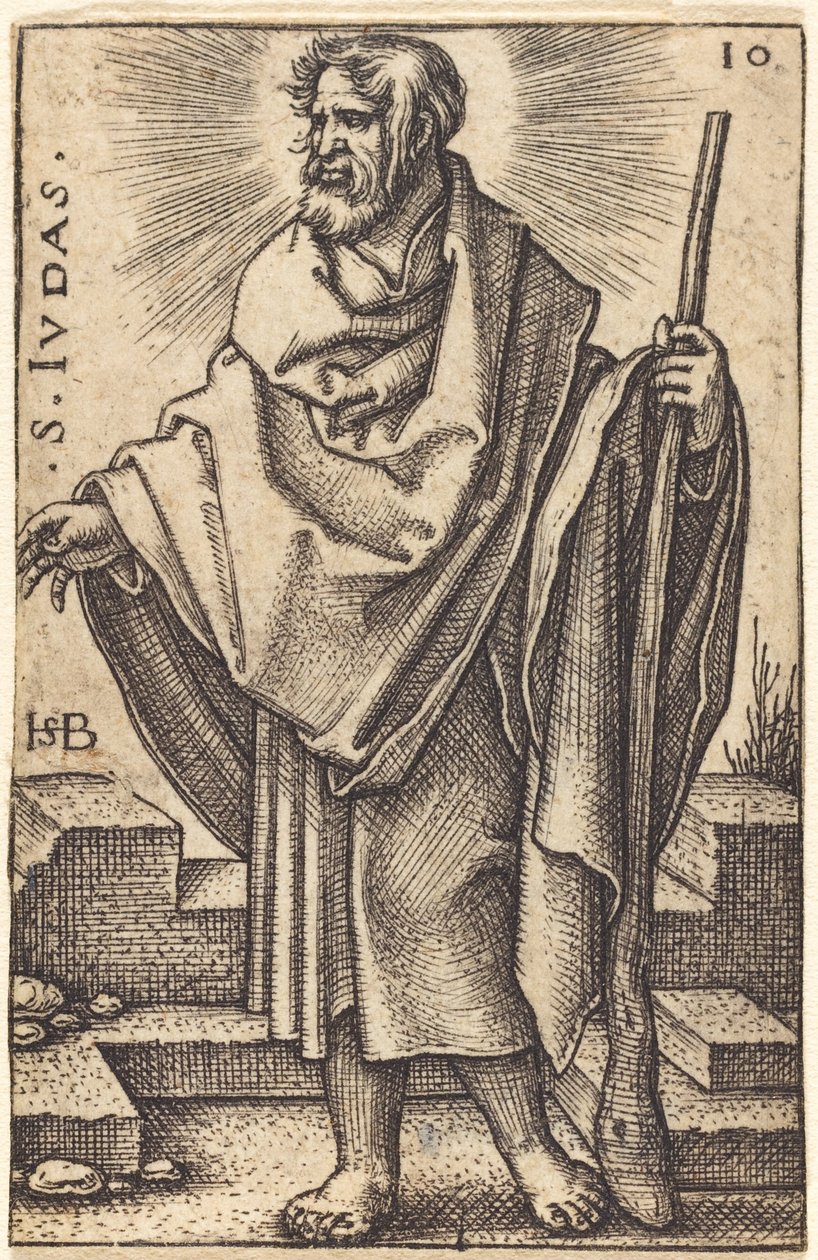 Judas Tadeo de Sebald Beham