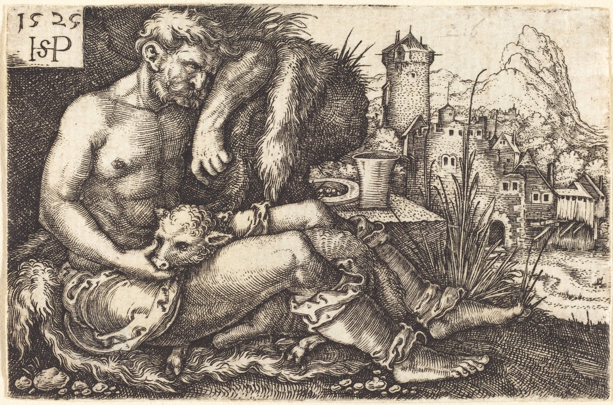 El pastor de Sebald Beham