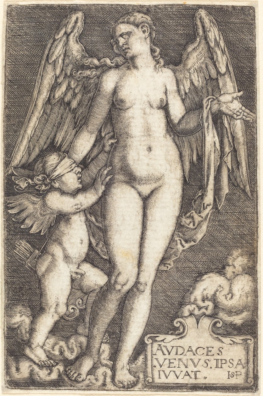 Venus y Cupido de Sebald Beham
