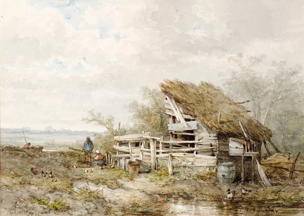 Paisaje de Sebastiaan Mattheus Sigismund de Ranitz