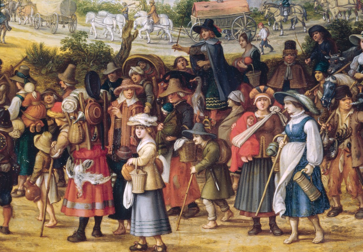 Escena de guerra (detalle) de Sebastian Vrancx