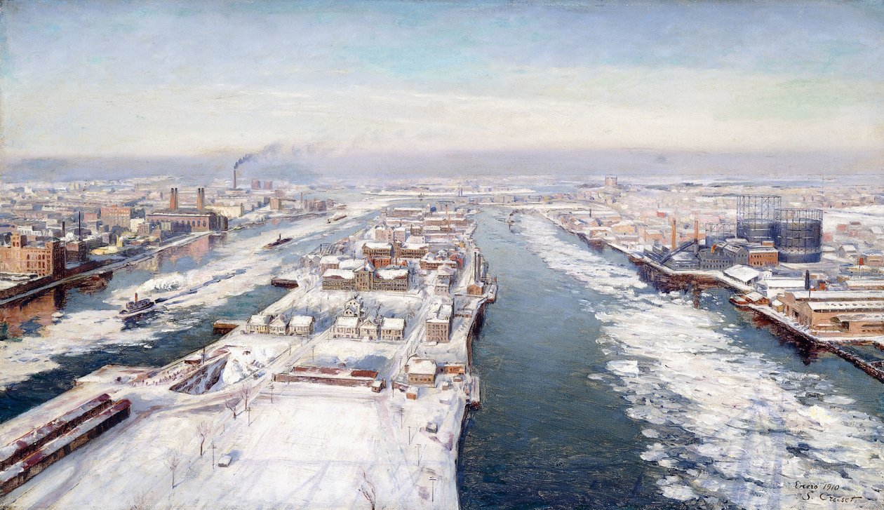 Vista norte del puente Queensboro de Sebastian Cruset